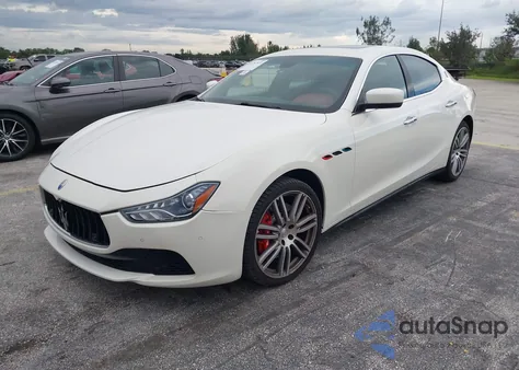 2015 Maserati Ghibli S Q4 z USA, uszkodzony, nr VIN ZAM57RTA7F1133931